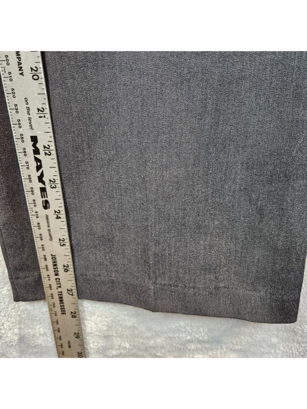 Christopher & Banks Gray Dress Pants Womens 14P Slacks Career Office date night - Picture 4 of 12